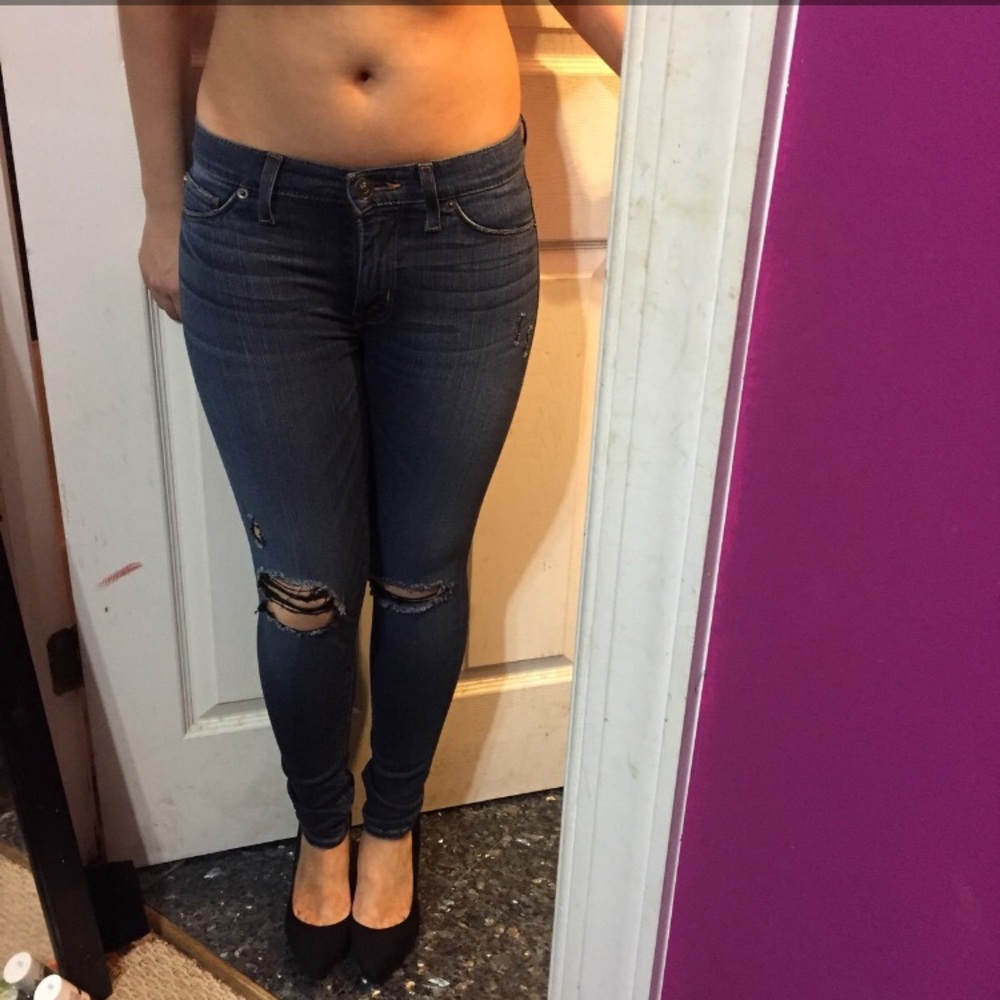 Hudson Distressed jeans